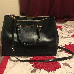 MICHAEL KORS DOUBLE ZIP TOTE JET SET TRAVEL BAG